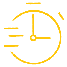 chronometer yellow icon